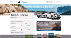 Desktop Screenshot of carrental.icelandair.com